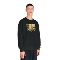 Fearless Child of God Men's NuBlend® Crewneck Sweatshirt