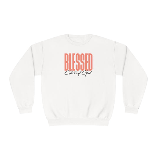 Blessed Child of God Unisex NuBlend® Crewneck Sweatshirt