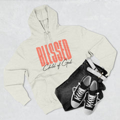 Blessed Child of God Women's Premium Pullover Hoodie