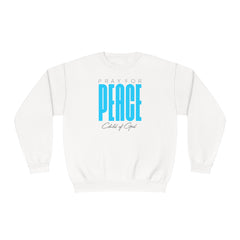 Pray for Peace Men's NuBlend® Crewneck Sweatshirt
