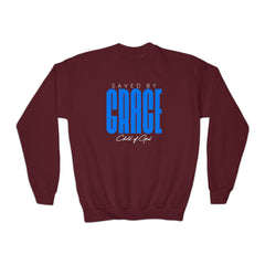 Saved by Grace Youth Crewneck Sweatshirt
