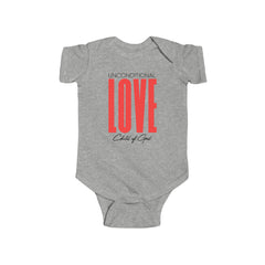 Unconditional Love Infant Fine Jersey Bodysuit