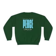 Pray for Peace Men's NuBlend® Crewneck Sweatshirt
