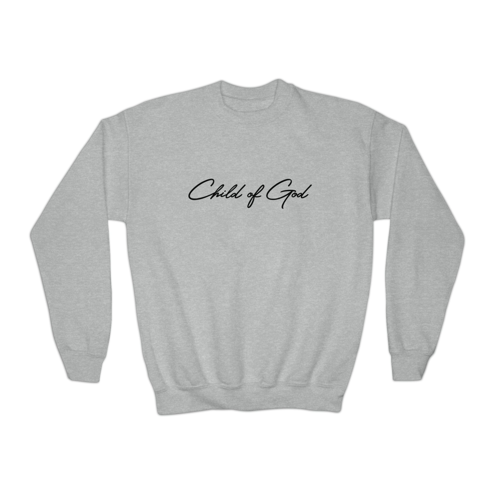 Classic Design Youth Crewneck Sweatshirt - Child of God Project