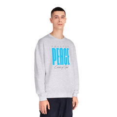 Pray for Peace Men's NuBlend® Crewneck Sweatshirt