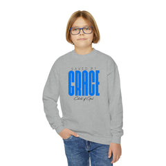 Saved by Grace Youth Crewneck Sweatshirt