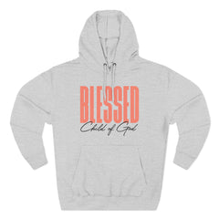 Blessed Child of God Women's Premium Pullover Hoodie