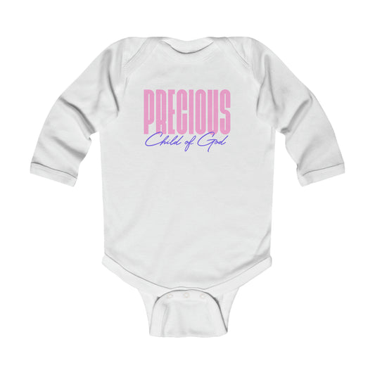 Precious Child of God Infant Long Sleeve Bodysuit