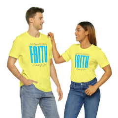 Unwavering Faith Men's Jersey Short Sleeve Tee