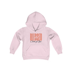 Blessed Child of God Youth Heavy Blend Hooded Sweatshirt