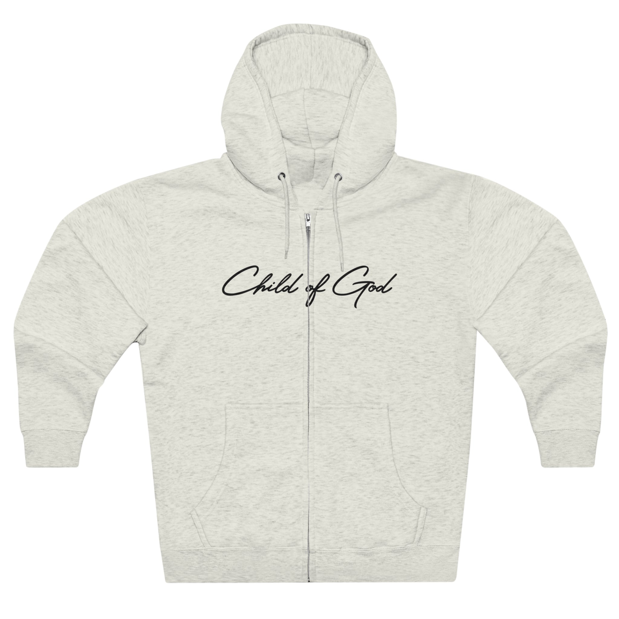 Classic Design Unisex Premium Full Zip Hoodie - Child of God Project