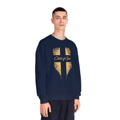 Shield and Cross Men's NuBlend® Crewneck Sweatshirt