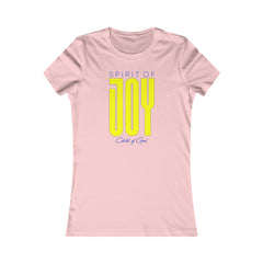 Camiseta favorita das mulheres Spirit of Joy