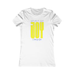 Camiseta favorita das mulheres Spirit of Joy