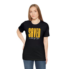 Camiseta unissex de manga curta Saved Child of God