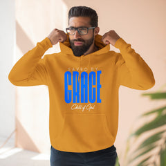 Saved by Grace Men's Premium Pullover Hoodie