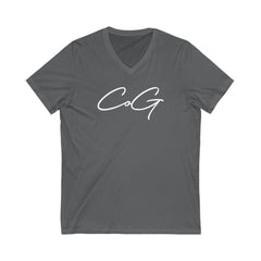 CoG Child of God Unisex Jersey Short Sleeve V-Neck Tee