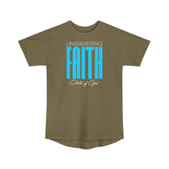 Unwavering Faith Men's Long Body Urban Tee