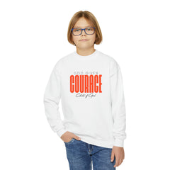 God Given Courage Youth Crewneck Sweatshirt