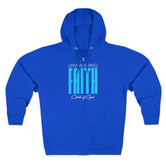 Unwavering Faith Unisex Premium Full Zip Hoodie