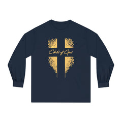 Shield and Cross Unisex Long Sleeve T-Shirt