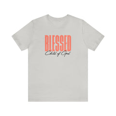 Blessed Child of God Men's Jersey Short Sleeve Tee