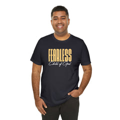 Fearless Child of God Men's Jersey Short Sleeve Tee