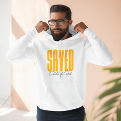 Saved Child of God Men's Premium Pullover Hoodie