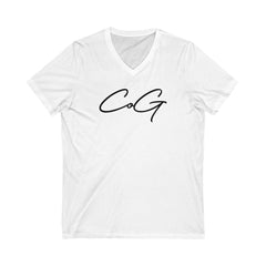 CoG Child of God Unisex Jersey Short Sleeve V-Neck Tee