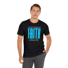 Unwavering Faith Men's Jersey Short Sleeve Tee