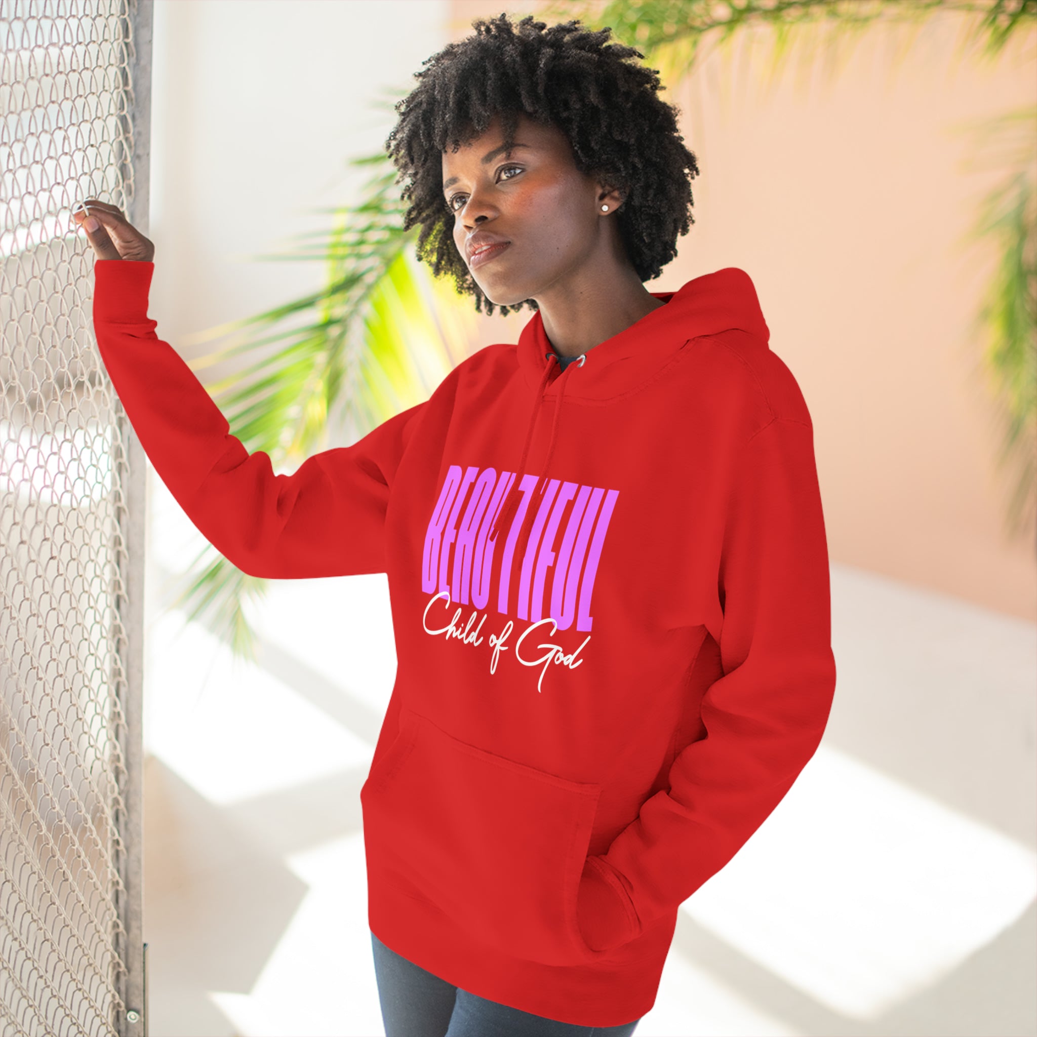 Beautiful Child of God Unisex Premium Pullover Hoodie - Child of God Project