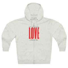 Unconditional Love Unisex Premium Full Zip Hoodie