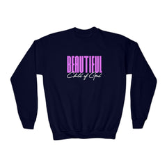 Beautiful Child of God Youth Crewneck Sweatshirt