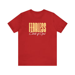 Fearless Child of God Unisex Jersey Short Sleeve Tee