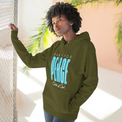 Pray For Peace Unisex Premium Pullover Hoodie - Child of God Project