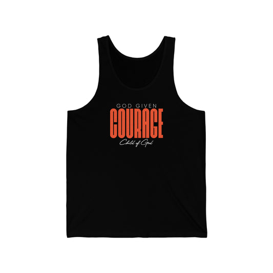 God Given Courage Jersey-Tanktop für Damen