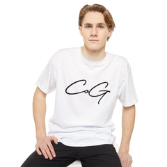 Camiseta urbana masculina de corpo longo CoG Child of God