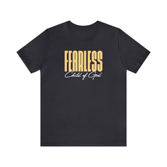 Fearless Child of God Men's Jersey Short Sleeve Tee