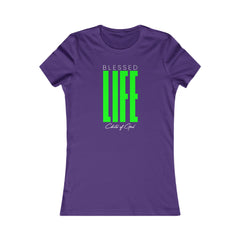 Camiseta favorita das mulheres da Blessed Life
