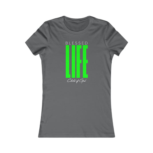 Camiseta favorita das mulheres da Blessed Life