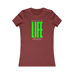 Camiseta favorita das mulheres da Blessed Life