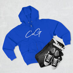 CoG Child of God Men's Premium Full Zip Hoodie