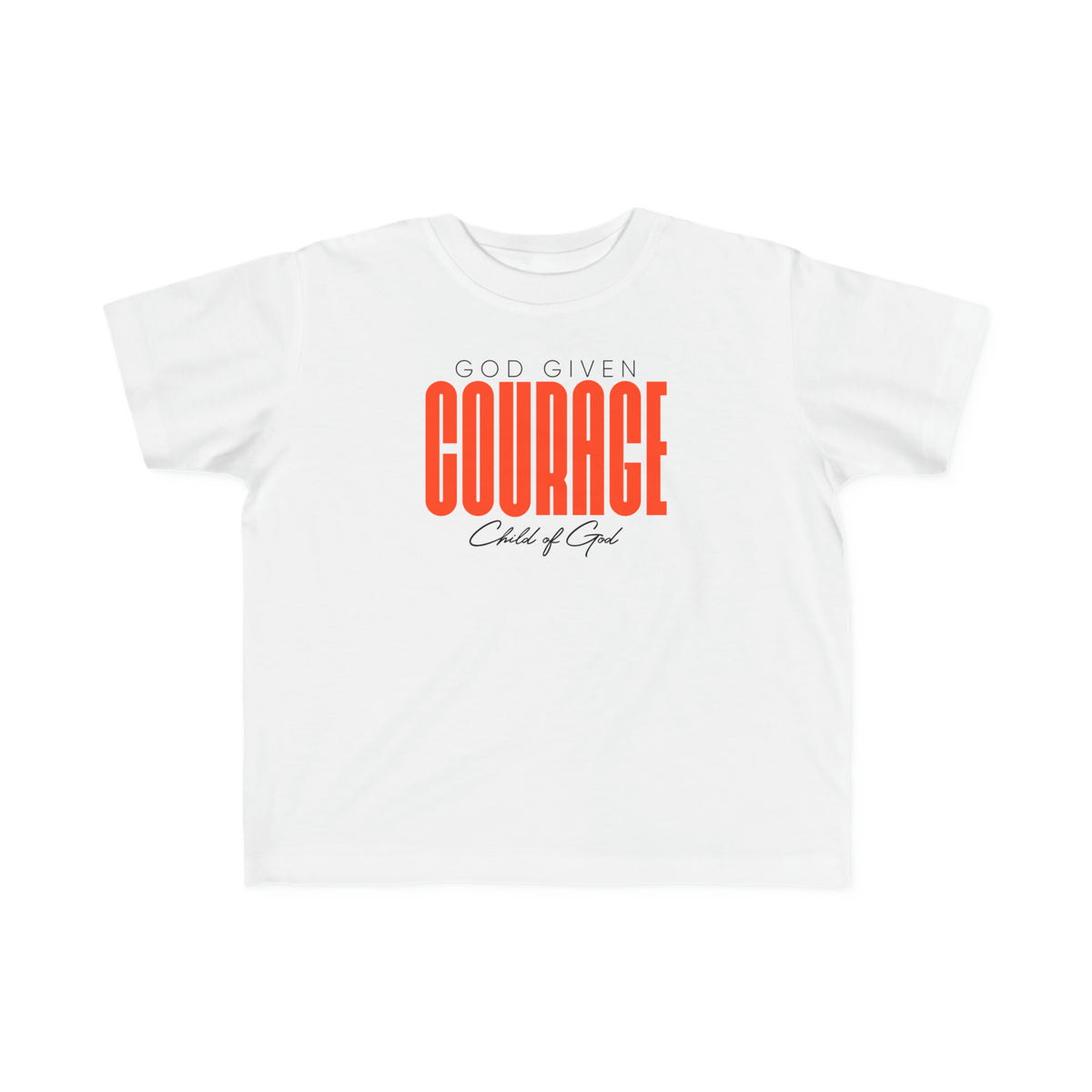 Feines Jersey-T-Shirt für Kleinkinder von God Given Courage