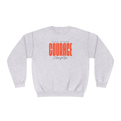 God Given Courage Unisex NuBlend® Crewneck Sweatshirt