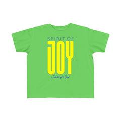 Camiseta de jérsei fina para criança Spirit of Joy