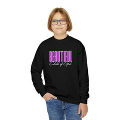 Beautiful Child of God Youth Crewneck Sweatshirt