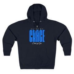 Saved by Grace Unisex Premium Full Zip Hoodie