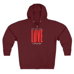 Unconditional Love Men's Premium Full Zip Hoodie