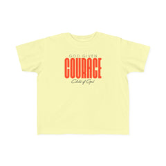 Feines Jersey-T-Shirt für Kleinkinder von God Given Courage