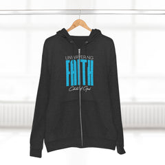 Unwavering Faith Men's Premium Full Zip Hoodie